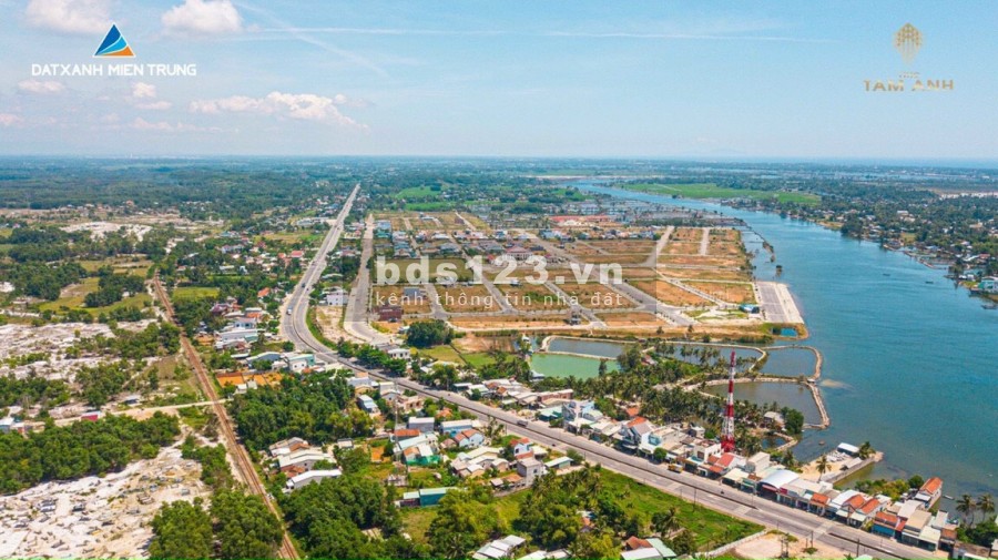 Sở hữu ngay Đất nền Dự án TTHC Tam Anh, 3 mặt Sông Trường Giang, QL1A giá chỉ từ 9tr/m
