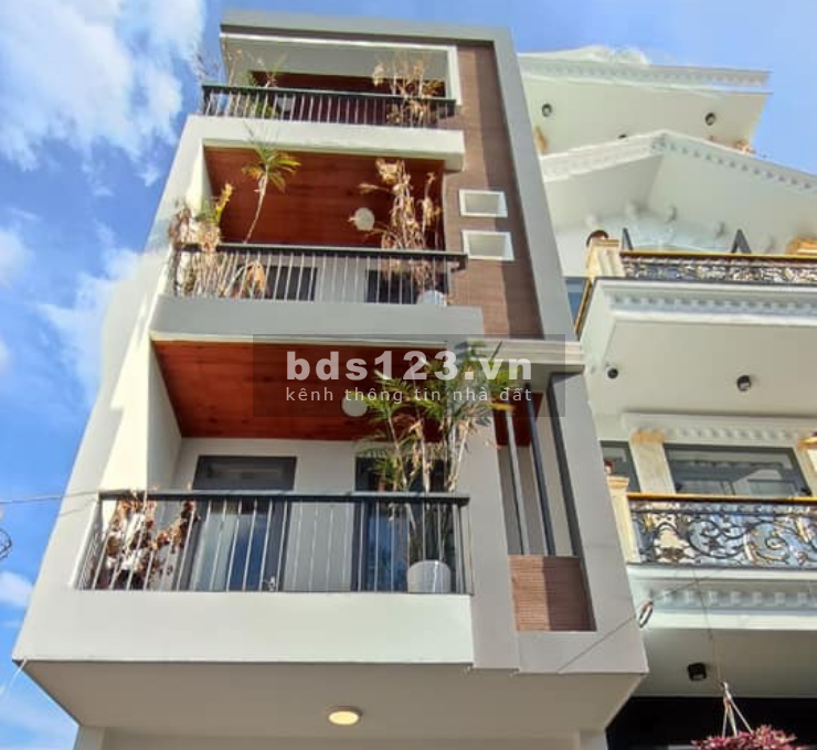 Bán Nhà Mới 4 tầng 5PN hẻm xe hơi Thống Nhất, P.16, GV dt 63m2 giá 7.9 tỷ TL