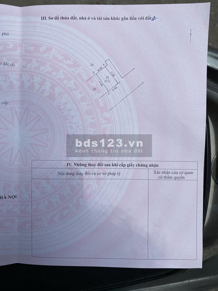Bán nhà Lô góc, Ô tô đỗ cửa, ngõ Trương Công Định Hà Đông, dt 31m2, giá 3.5 tỷ