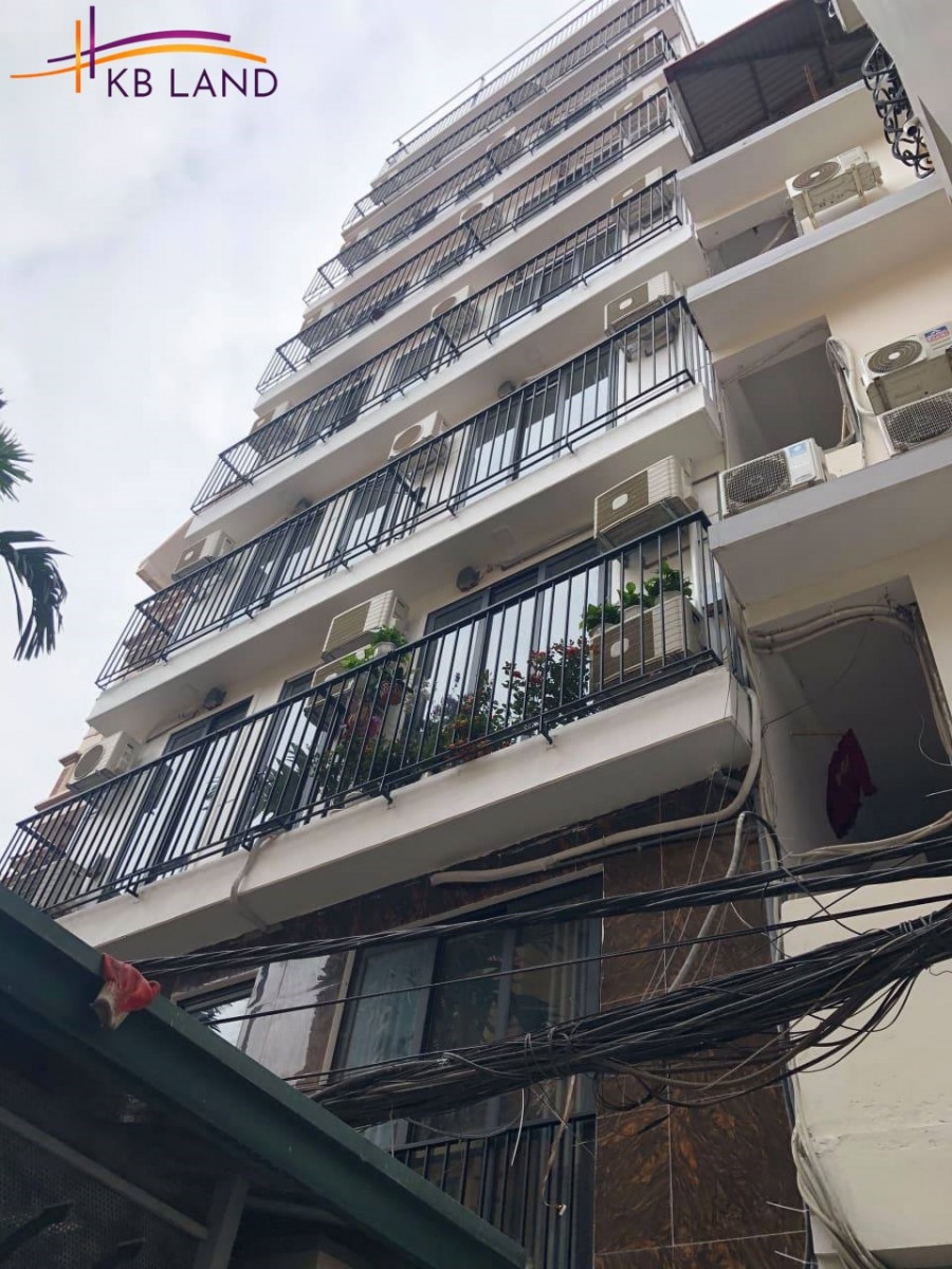 Bán chung cư mini 71 phòng, ô tô tránh, dt 150m2 9 tầng, DT 250 triệu/tháng, nhỉnh 30 tỷ.