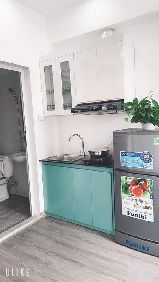 Nhỏ tiền Doanh thu cao nhà cho thuê Cầu Giấy 55m2 5 tầng 9 Phòng full nội thất DS 45tr/tháng