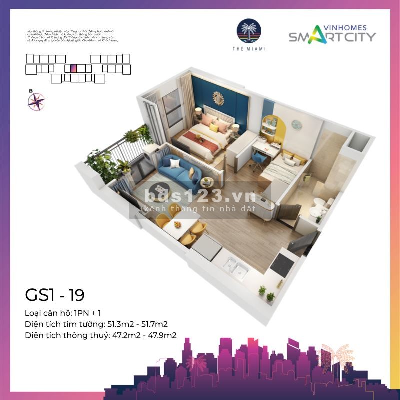 Cơ hội vàng sở hữu nhà Vinhomes chỉ từ 999 triệu tại The Miami–Vinhomes Smart City Tây Mỗ