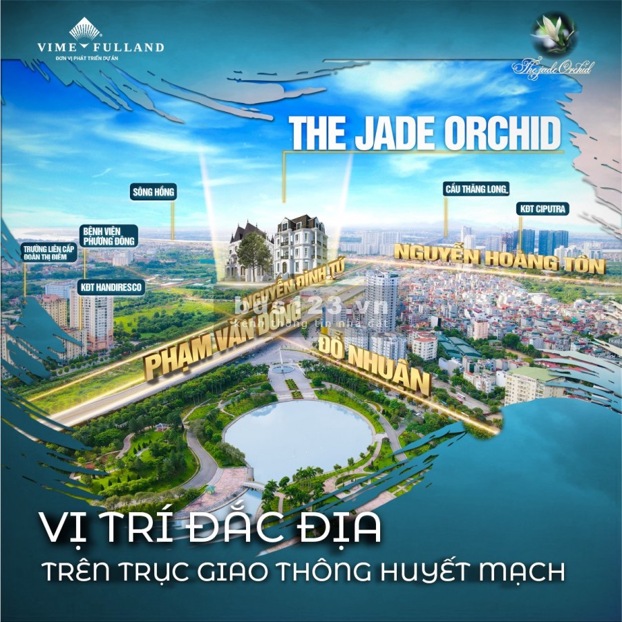 Căn hộ cao cấp kiến trúc Tân Cổ Điển Châu Âu đầu tiên tại đường Phạm Văn Đồng, đối diện KĐT Ciputra