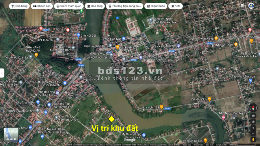 Cơ hội vàng sở hữu đất ven sông Đa Độ Kiến Thụy Hải Phòng