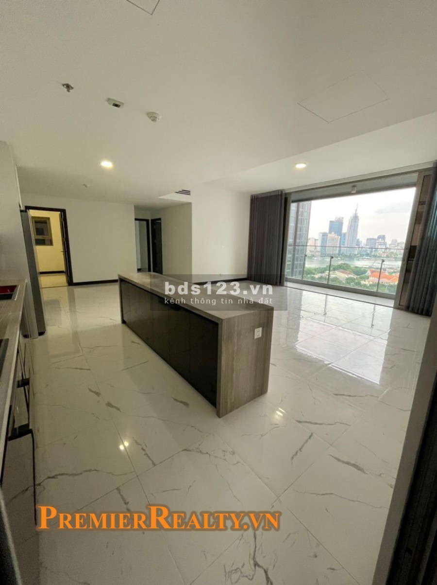 Cho thuê căn hộ 2 phòng ngủ dự án Empire City Quận 2, nội thất cơ bản