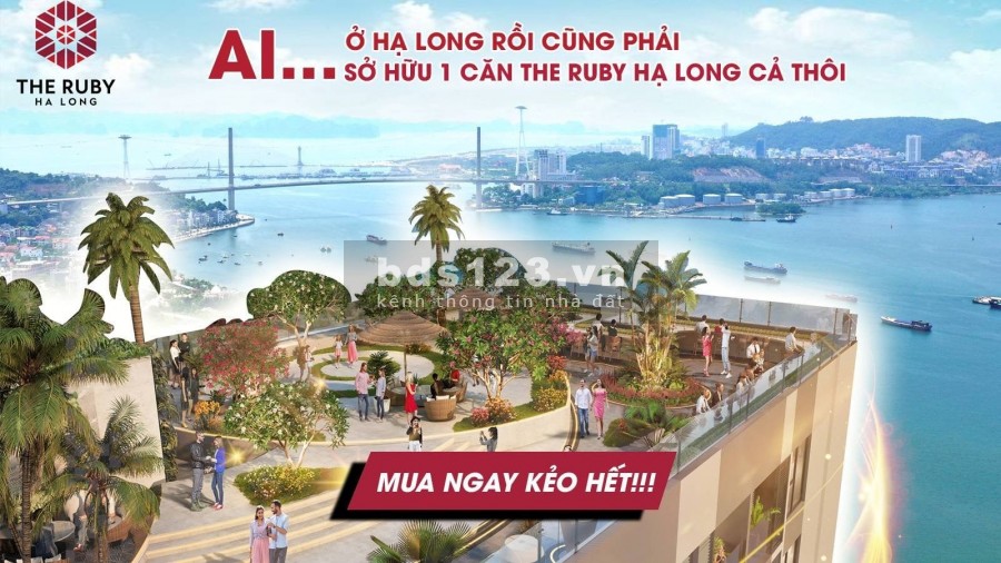 The Ruby Hạ Long thiên đường nghỉ dưỡng chuẩn resort và công nghê thông minh trung tâm thành phố