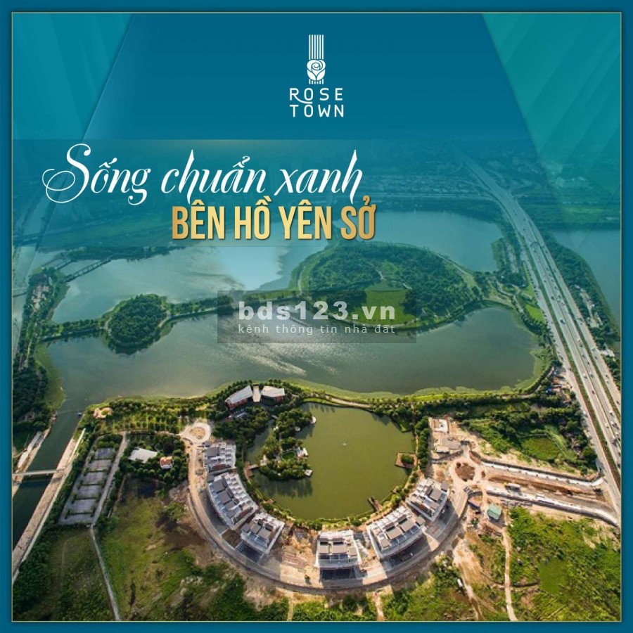 Chỉ còn vài suất Căn hộ RoseTown từ 1tỷ8 trước khi tăng giá tại Hoàng Mai, CĐT tập đoàn xd Xuân Mai