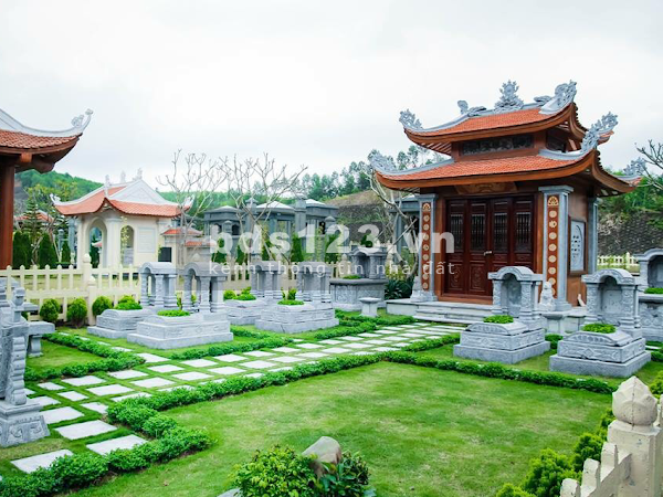 Bán khuôn viên đất nghĩa trang Lạc Hồng Viên diện tích sử dụng 50m2