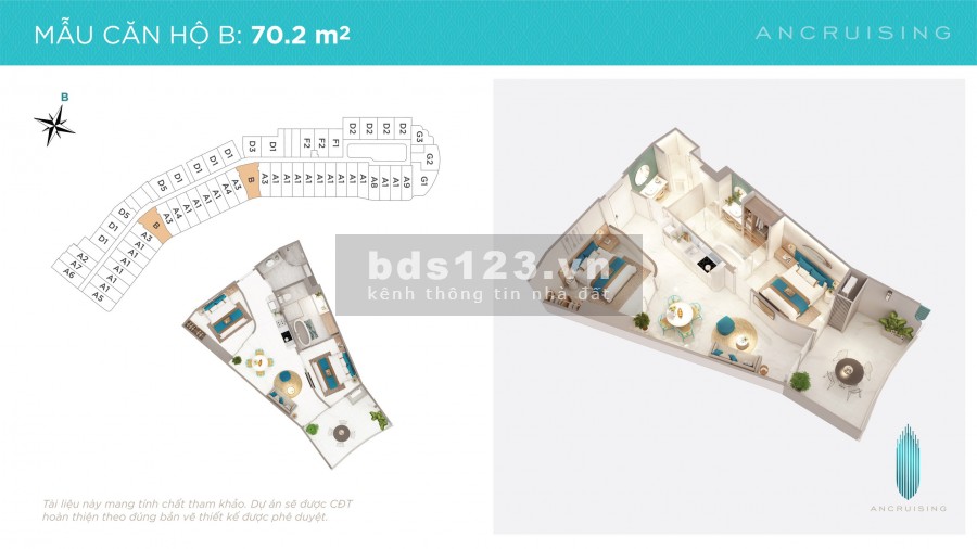 Căn Hộ Khách Sạn View Biển Sở Hữu Lâu Dài, Khu Biệt Thự Anh Nguyễn chỉ với 3 tỷ 4