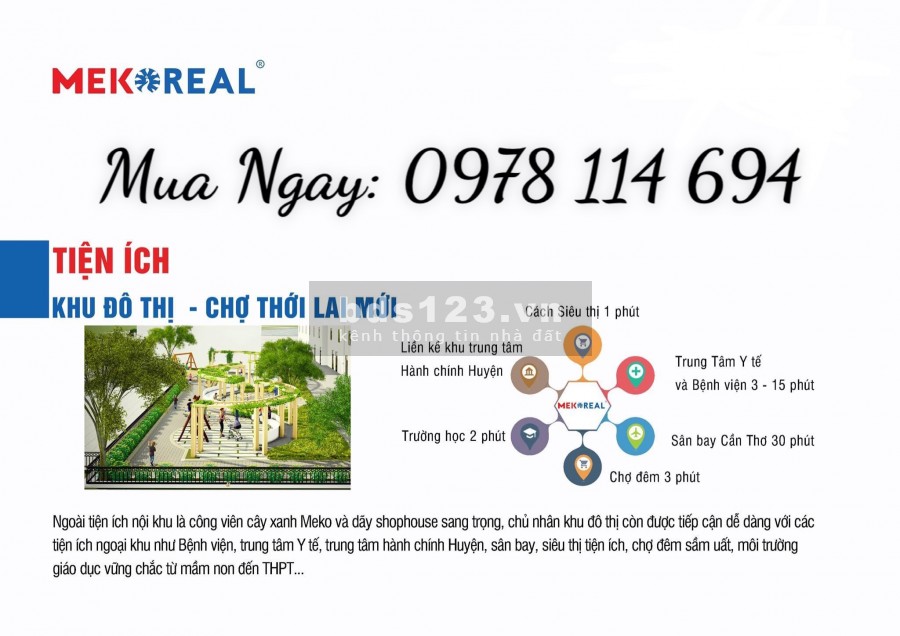 Cơ hội sinh lời cao với căn nhà phố đầy tiện nghi có nhiều tầng cho Ở và kinh doanh tại Thới Lai