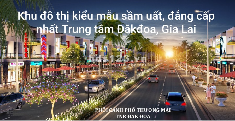 Khu đô thị thương mại TNR Stars Đak Đoa, liên hệ 0862118151, khu hành chính mới