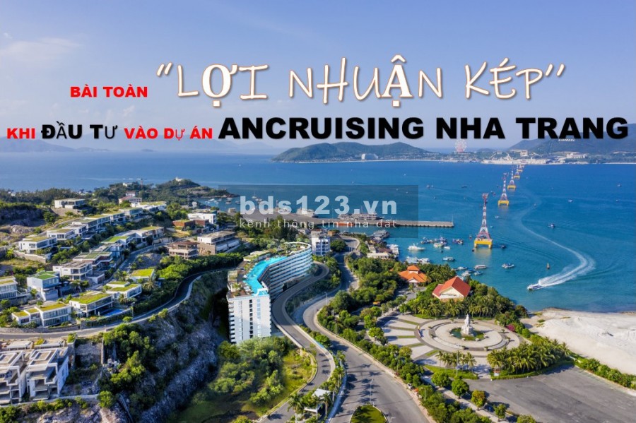 Dự án AnCruising Nha Trang căn hộ biển Nha Trang sở hữu lâu dài giá 568 triệu/căn (25%)