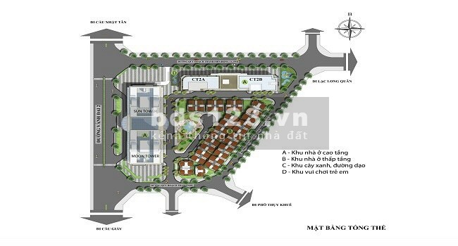 Bán 28 lô Biệt Thự + chung cư cao cấp HDI Tây Hồ, 68A Võ Chí Công, giá thoả thuận