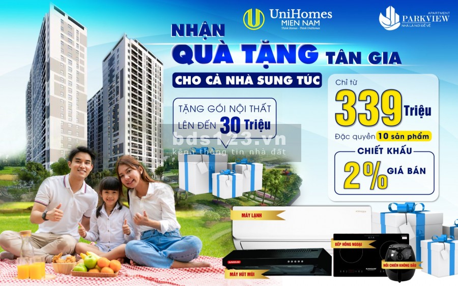 Căn Hộ 3PN 2View chỉ thanh toán 389 triệu nhận nhà, ưu đãi 0đ gốc và lãi trong vòng 12 tháng