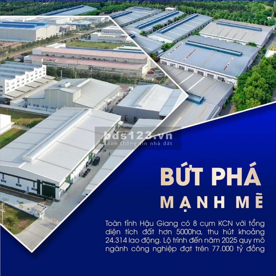 Tặng ngay quà khủng khi mua nền tại Vạn Phát Sông Hậu, dân cư tập trung đông đúc