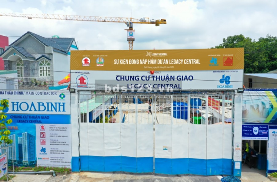 Căn hộ chung cư cao cấp Legacy Central ngay vòng xoay An Phú Bình Dương, miễn lãi suất