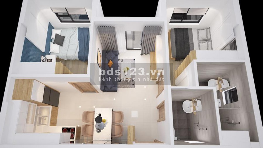 Chính chủ bán nhanh căn hộ 2PN diện tích sử dụng 51m2 dự án Bcons Plaza