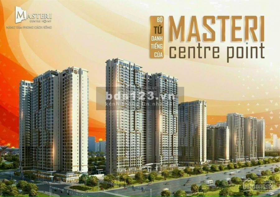 Căn hộ 5 sao Masteri Centre Point mở booking giá tốt nhất phân khúc, sổ sẵn