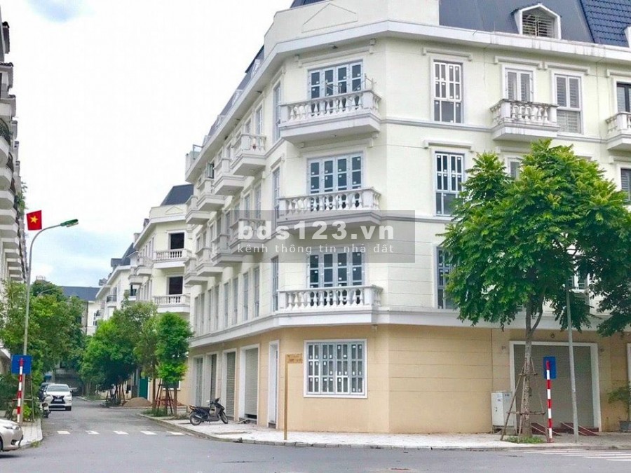 Bán biệt thự khu D Nam Cường, Hà Đông, lô góc 3 mặt tiền diện tích 100m2 Xây Full đất