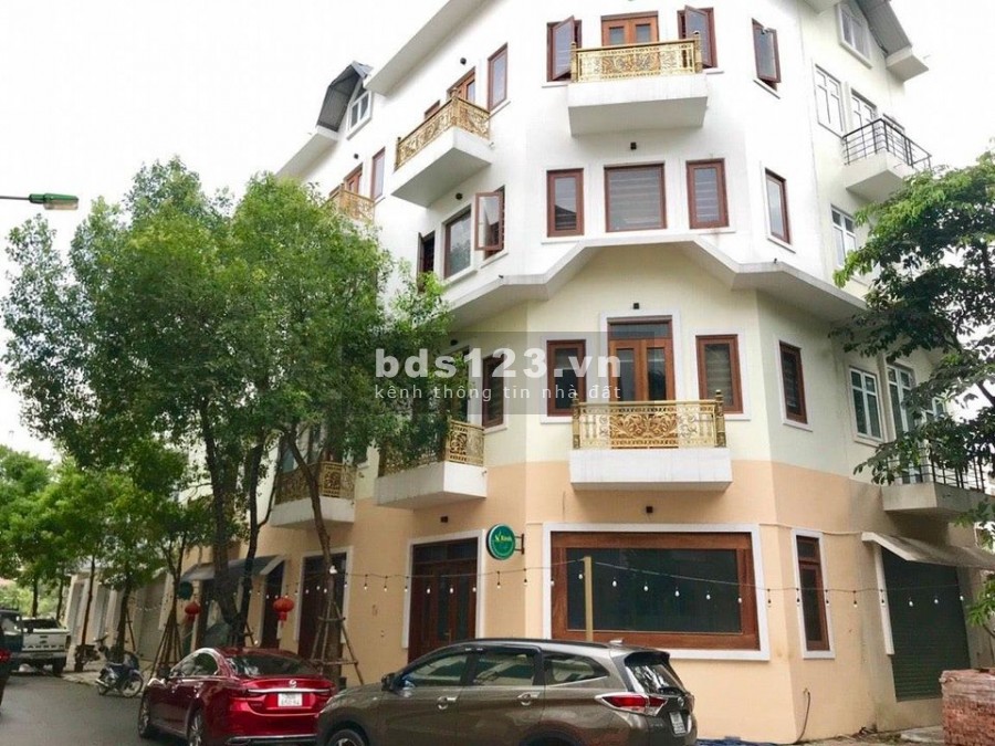 Bán biệt thự khu D Nam Cường, Hà Đông, lô góc 3 mặt tiền diện tích 100m2 Xây Full đất
