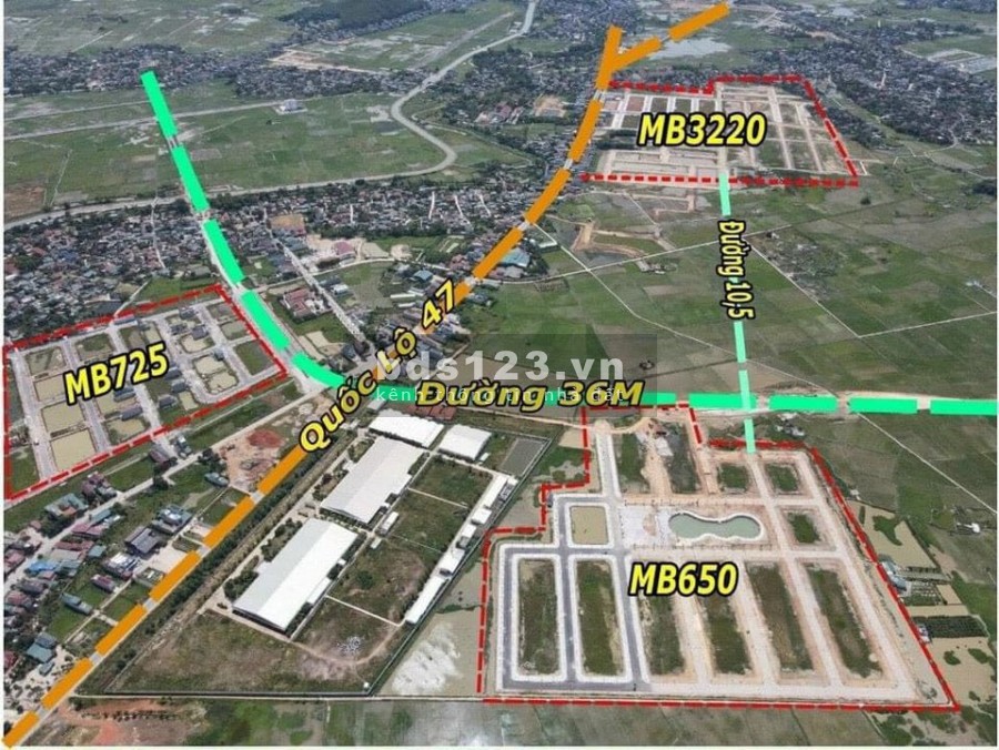 Bán lô hoa hậu của mặt bằng 650 Đông Khê, Đông Sơn, Thanh Hoá, pháp lý minh bạch