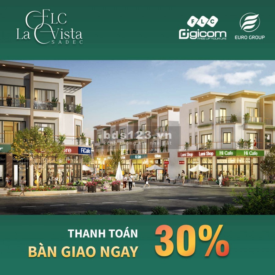 Sở hữu căn Nhà Phố FLC Sa Đéc trục chính khu chợ đêm nhận ngay nhiều ưu đãi Đặc Biệt