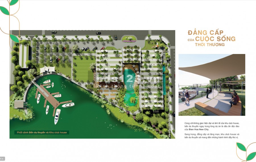 Bán đất nền sân golf Dự án Biên Hòa New City, đã có sổ riêng từng nền