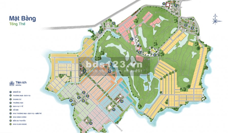 Bán đất nền sân golf Dự án Biên Hòa New City, đã có sổ riêng từng nền