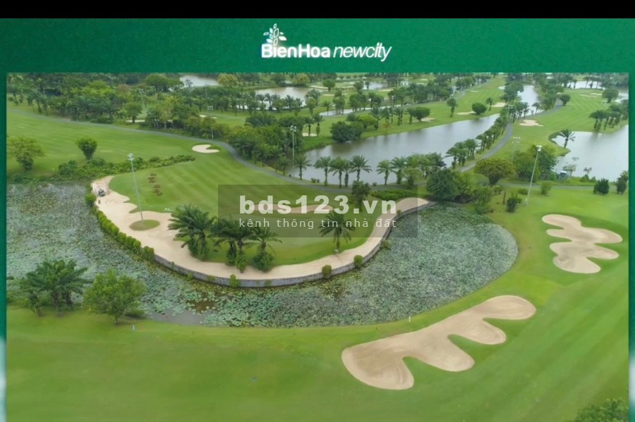 Nền biệt thự đơn lập view sân golf ven sông. Sổ đỏ, hạ tầng hoàn chỉnh