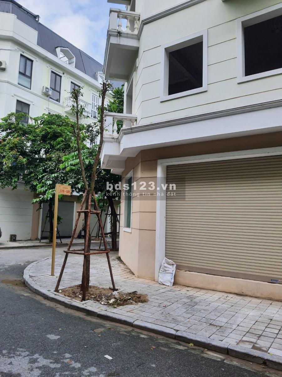 Bán biệt thự khu D Nam Cường, Hà Đông, lô góc 3 mặt tiền diện tích 100m2 Xây Full đất