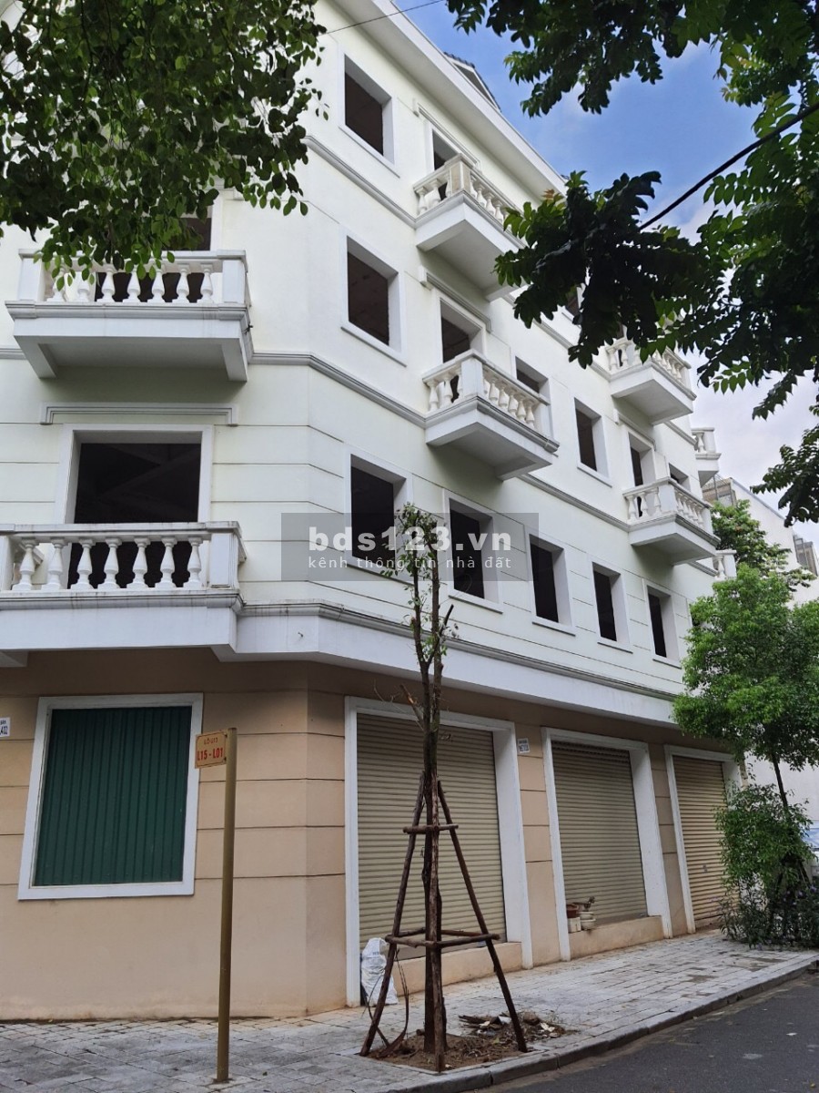 Bán biệt thự khu D Nam Cường, Hà Đông, lô góc 3 mặt tiền diện tích 100m2 Xây Full đất