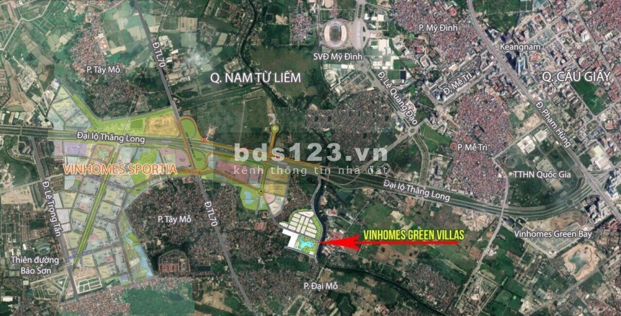 Chính chủ bán biệt thự đơn lập GV4 Vinhomes Green Villas lô góc 252mx 4T đẳng cấp 0817222333