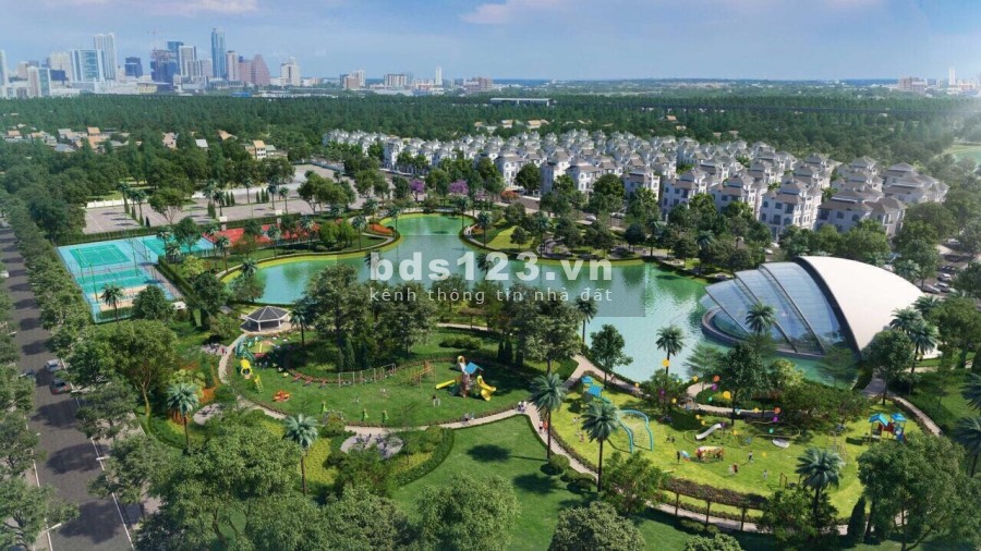 Chính chủ bán biệt thự đơn lập GV4 Vinhomes Green Villas lô góc 252mx 4T đẳng cấp 0817222333