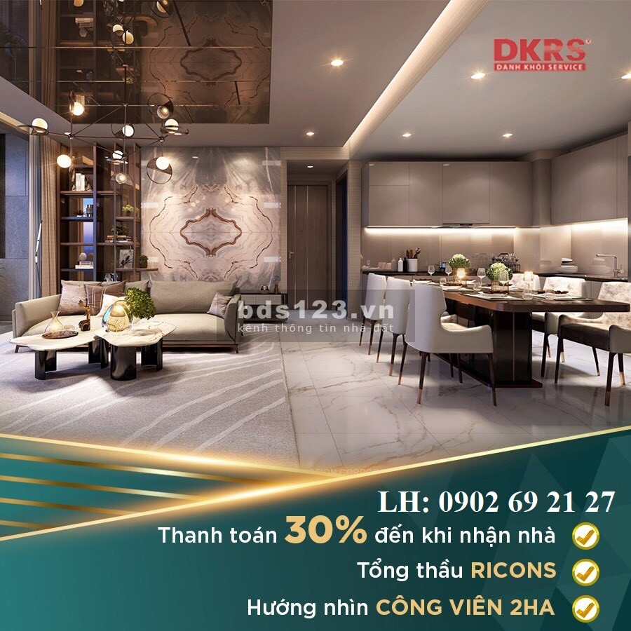Chỉ 590TR sở hữu ngay căn hộ lý tưởng tại trung tâm hành chính, tặng kèm nội thất