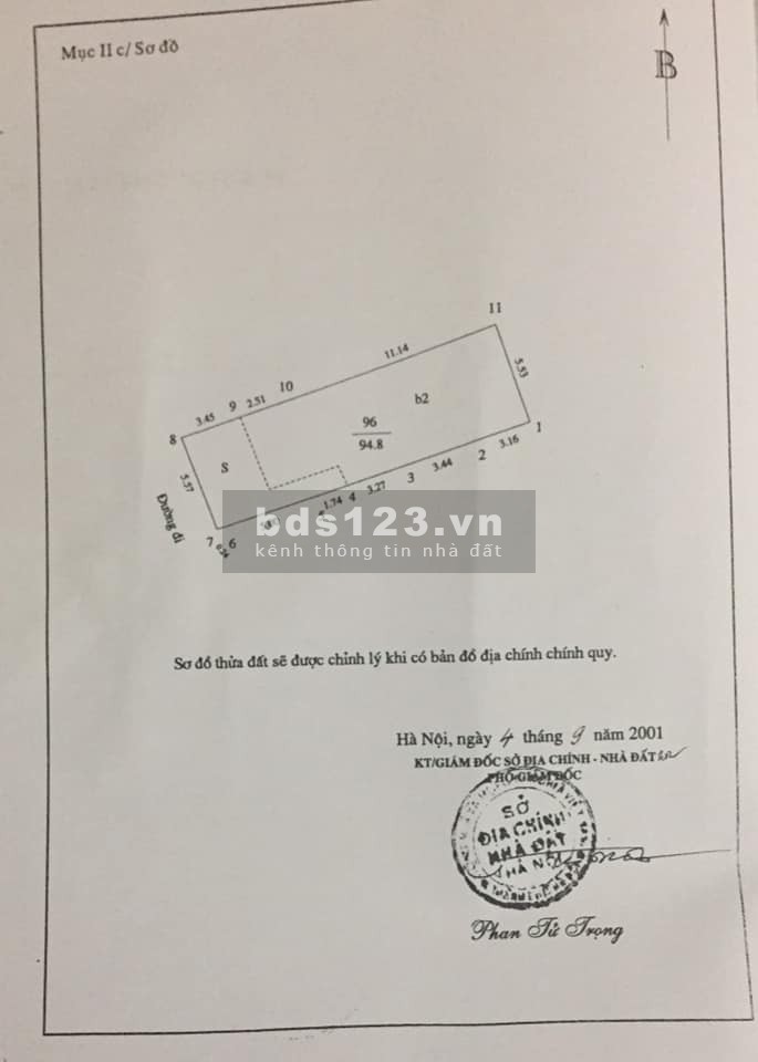 Bán nhà Lý Sơn giá 50 triệu/m2, sổ đỏ phân lô sẵn sàng giao dịch, đúc kiên cố 3 tầng