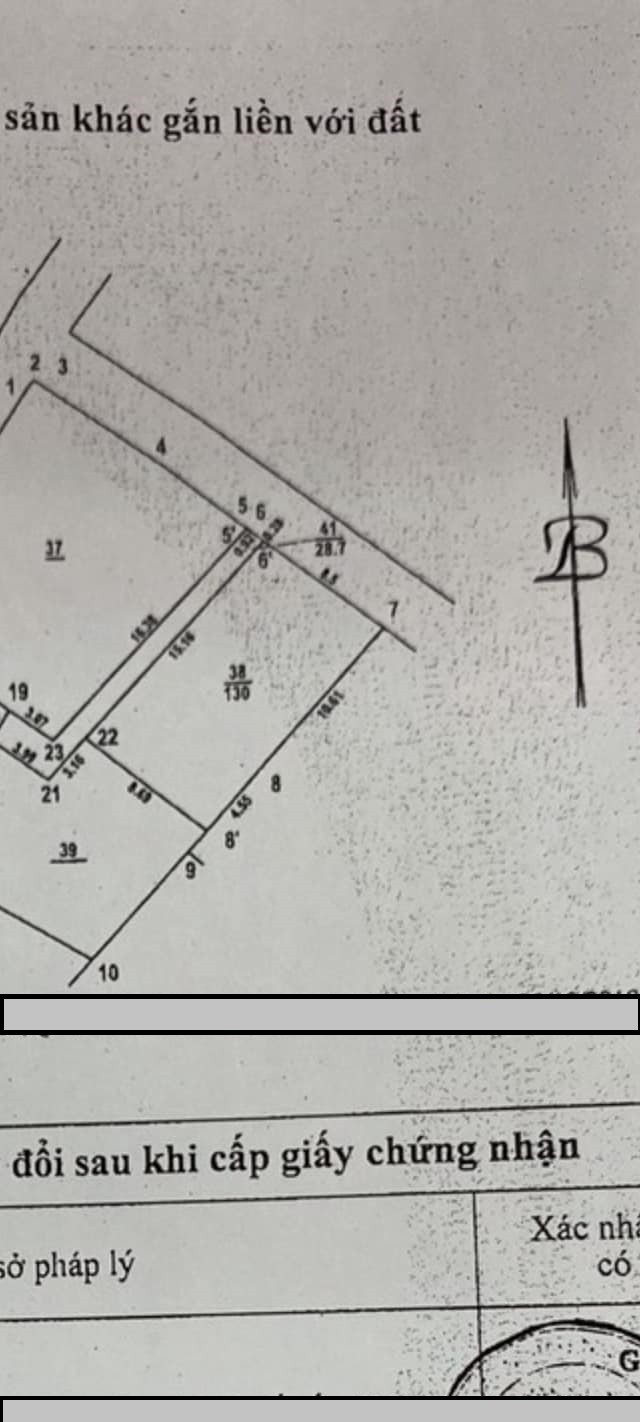 Bán đất Tân Phong diện tích sử dụng 130m2 mặt tiền 8.5m giá bán 6 tỷ lô góc ô tô