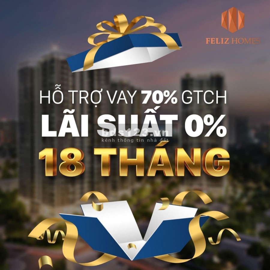 Mở bán chung cư Feliz Home Quận Hoàng Mai căn hộ 2-4 ngủ, tầng đẹp, chỉ với 633 triệu về ở ngay