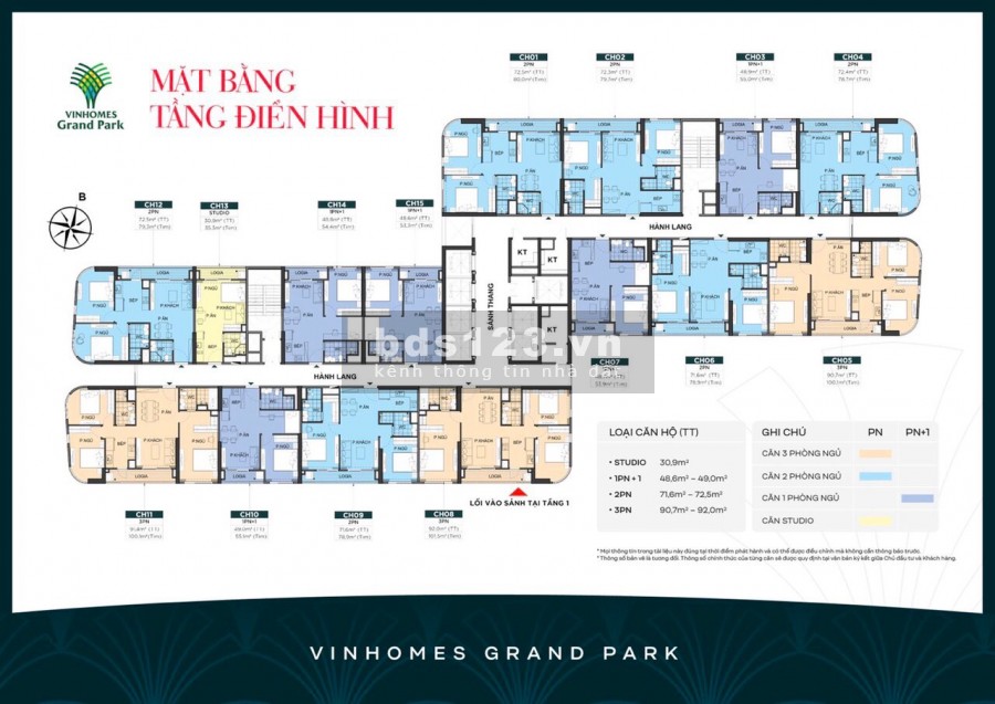 Căn hộ cao cấp beverly trực diện công viên 36ha Vinhomes Grand Park Quận 9, tp. Thủ Đức