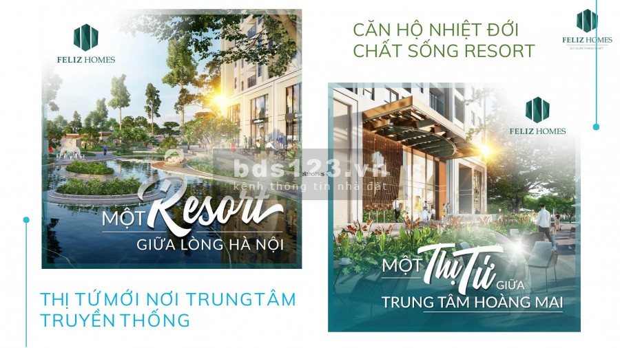 Bán chung cư cao cấp siêu hot Dự án Feliz Homes - Vị trí vàng đắc địa tại Quận Hoàng Mai