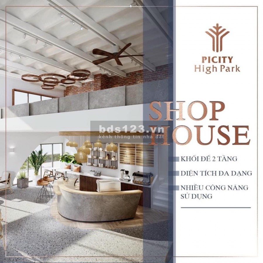 Shophouse 3 mặt tiền đường lớn trung tâm quận 12, sở hữu vĩnh viễn, sổ hồng riêng