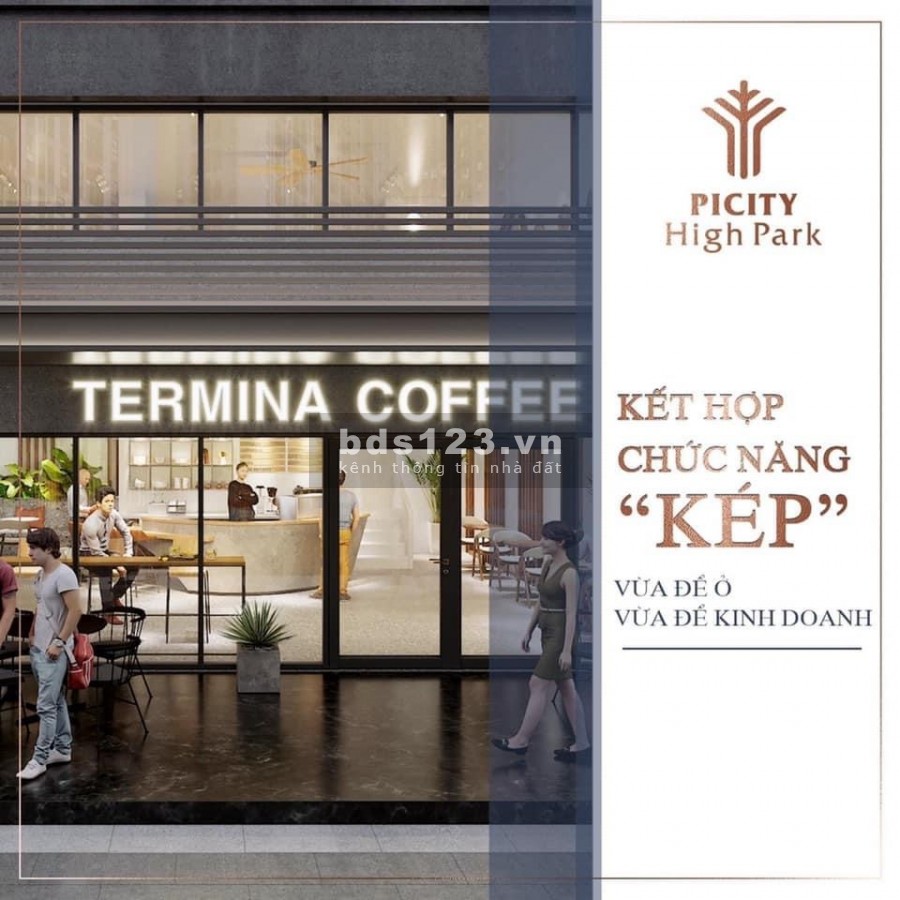 Shophouse 3 mặt tiền đường lớn trung tâm quận 12, sở hữu vĩnh viễn, sổ hồng riêng