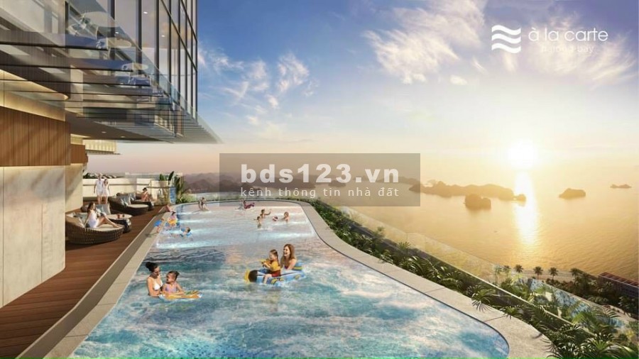 Chung cư A La Carte Hạ Long Bay, sở hữu căn hộ 5 sao full nội thất đồ rời nhập khẩu