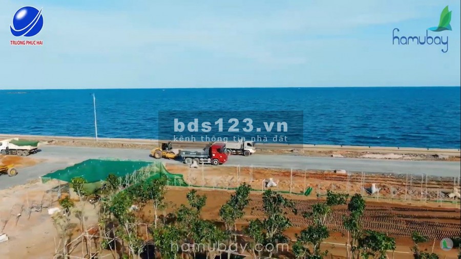 Đất nền ven biển dự án Hamubay Phan Thiết sổ đỏ lâu dài, không bắt buộc xây ngay