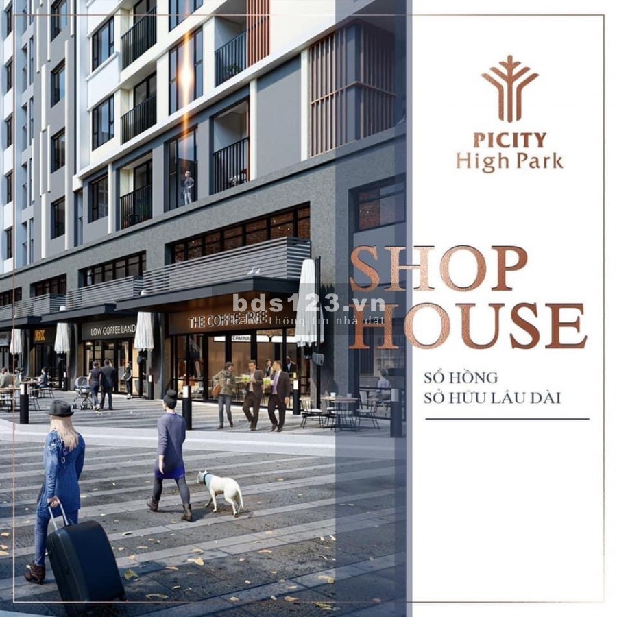Shophouse 3 mặt tiền đường lớn trung tâm quận 12, sở hữu vĩnh viễn, sổ hồng riêng