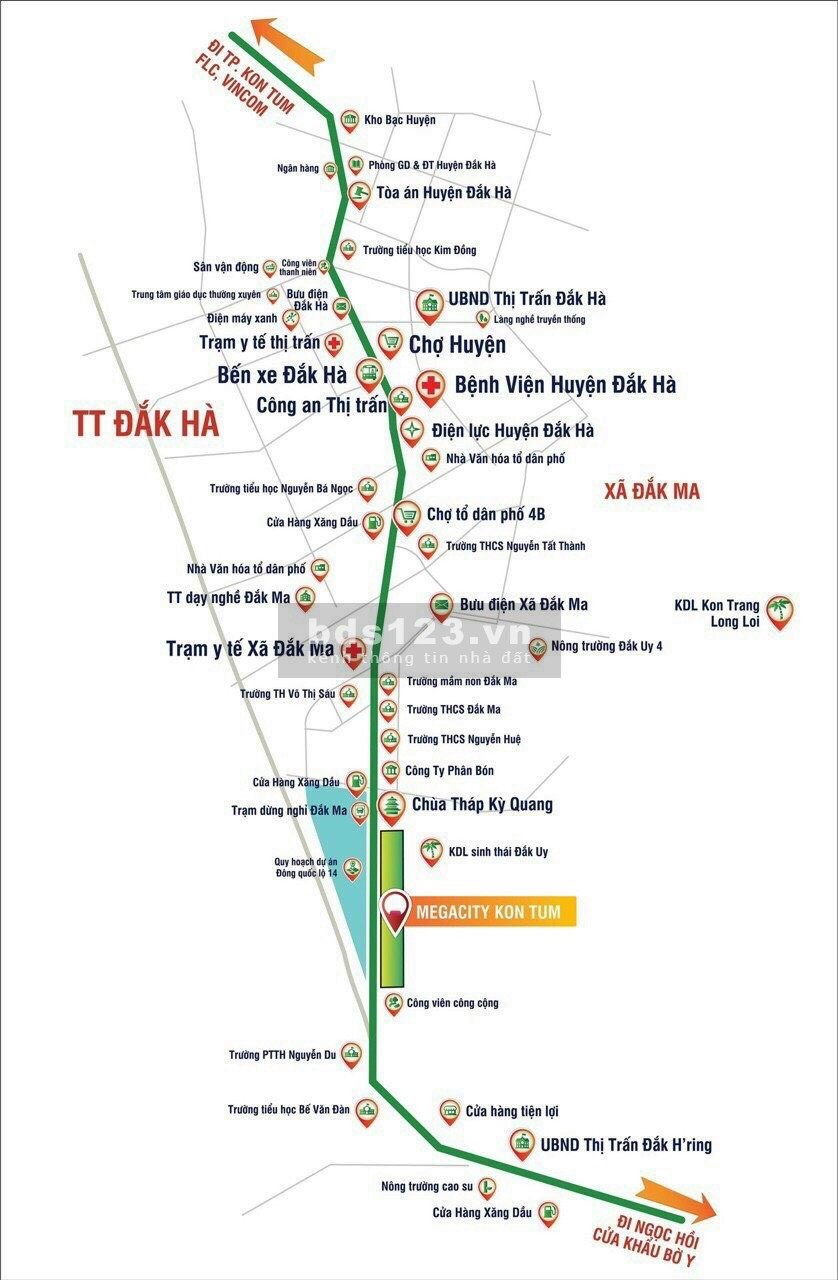 Cập nhật những lô giá rẻ hơn thị trường dự án Mega City Kon Tum Tháng 8/2021, LH: 076 847 0056.