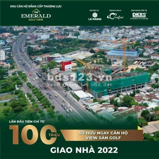 Căn Hộ Emerald Golf View Chuẩn 5 Sao 1PN Và 2 PN Mặt Tiền QL13