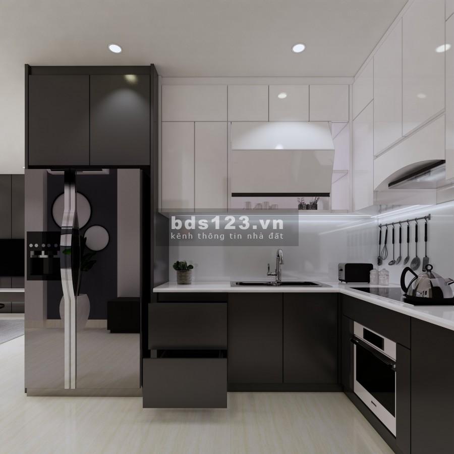 Đầu tháng 9 nhà mình trống căn 1PN 4m2 cho thuê nội thất đầy đủ tại Vinhomes Smart City.