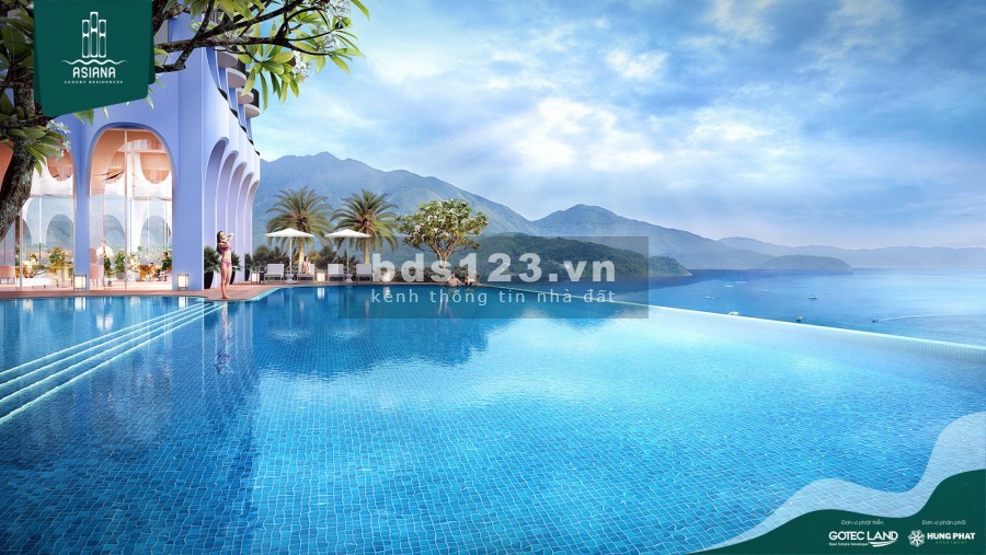 Căn hộ nghỉ dưỡng view biển Asiana Luxury Đà Nẵng, thanh toán 20% sổ hồng lâu dài, full nội thất