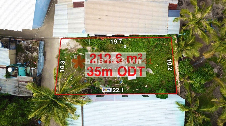 Bán mảnh đất trung tâm Dương Đông cách quảng trường Bác Hồ 1km