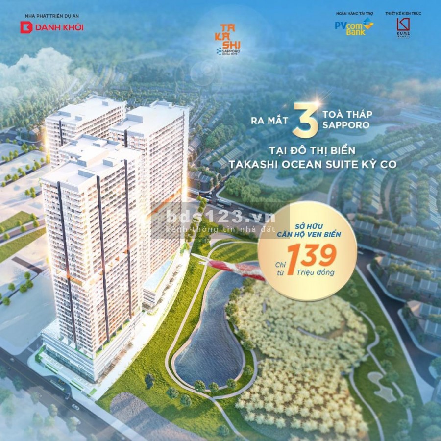 Takashi Ocean Suite căn hộ cao cấp được nhiều khách hàng săn đón, thanh toán 20%